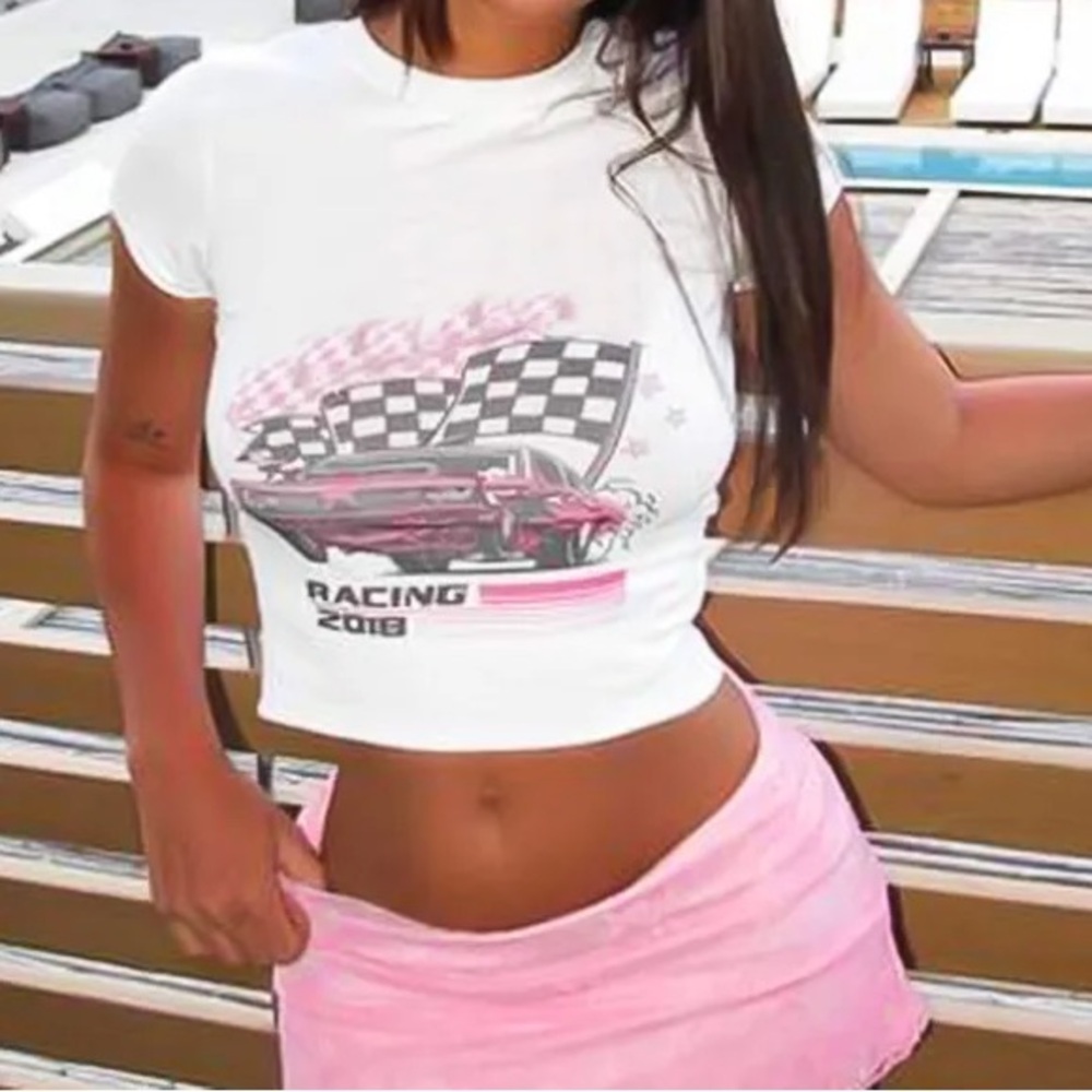 Size S/M/L Color: white/pink